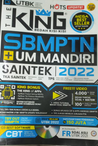 Image of THE KING BEDAH KISI-KISI SBMPTN UM MANDIRI SAINTEK 2022
